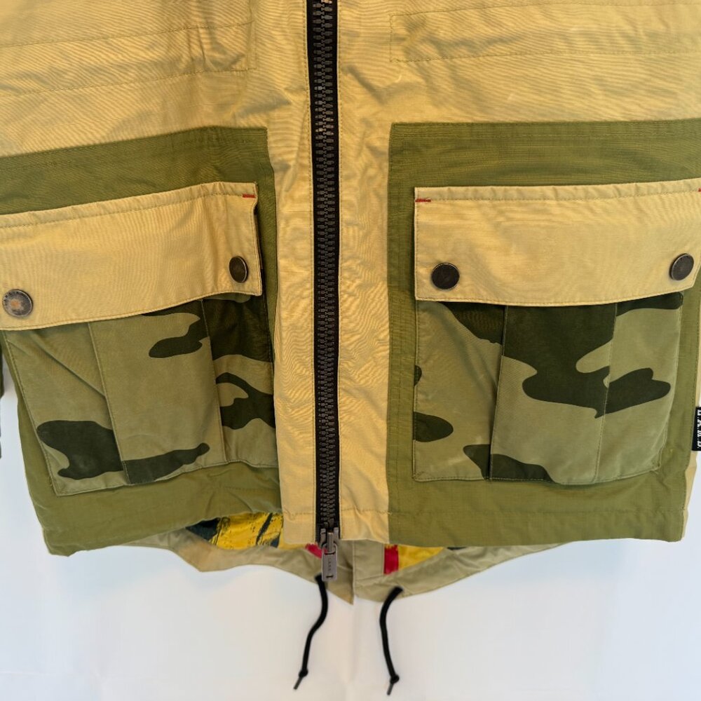 L.A.M.B x Burton Riff Parka Camo Snowboard Jacket Size XS - Picture 12 of 13